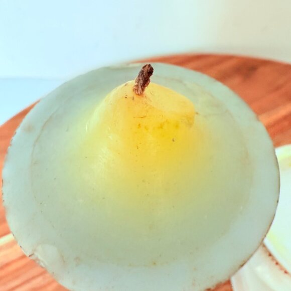 Religious Christmas Jasco Candle on Stand Vintage 1978 Holy Night Hand Decorated - Picture 15 of 16